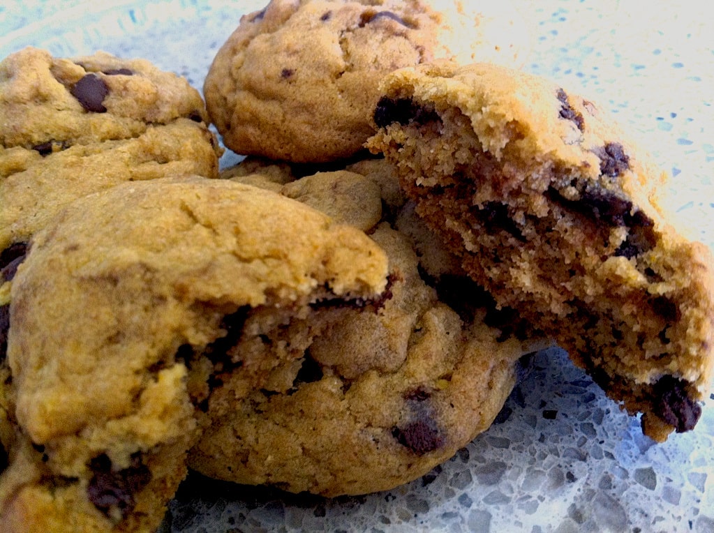 Gluten, soy, dairy, nut free chocolate chip cookies