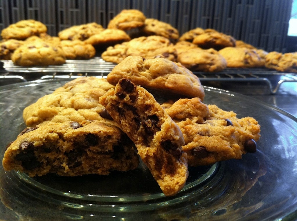 Allergen Free Chocolate Chip Cookies that contain no gluten, soy, dairy or nuts | Kitchen Gidget