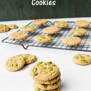 Sunflower Seed Butter Cookies made with Sunbutter! These soft cookies are 100% whole grain, vegan and have no refined sugar. A treat you can indulge in without guilt!