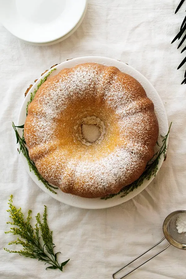 Simple yet stunning cream cheese bundt cake that’s easy to make! One bite of this velvety rich dessert and this will be a family favorite for years to come!