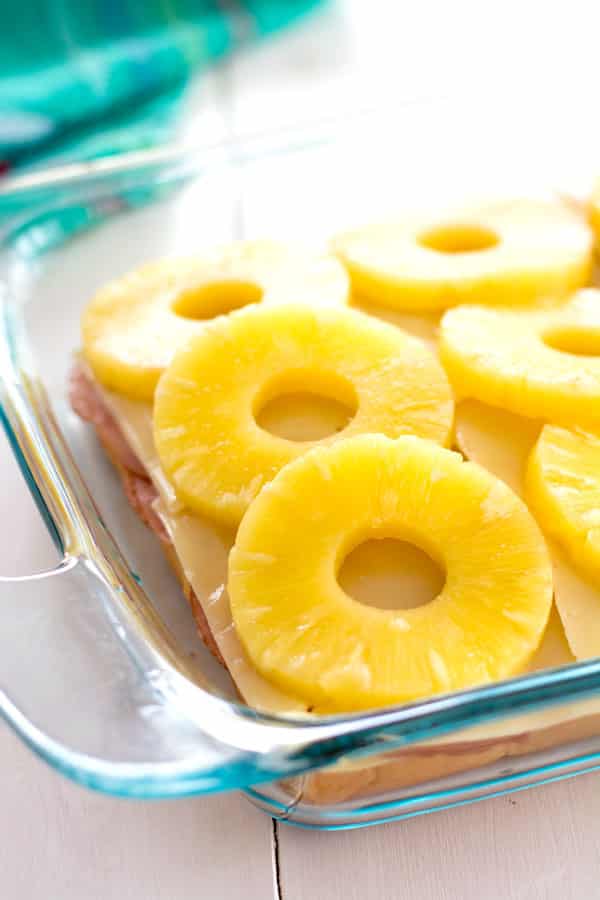 Hawaiian Ham and Cheese Sliders with pineapple. You'll want this snack recipe for the Super Bowl!