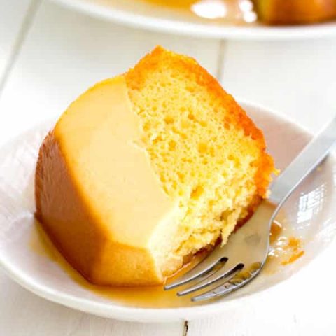 Puerto Rican Flancocho - easy flan cake recipe!