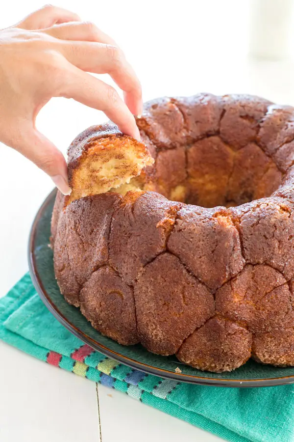 Easy recipe for homemade monkey bread from scratch