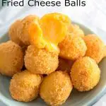 What's better than cheese? Fried cheese balls! Try these Puerto Rican bolitas de queso at your next party! Easy, 3-ingredient appetizer.