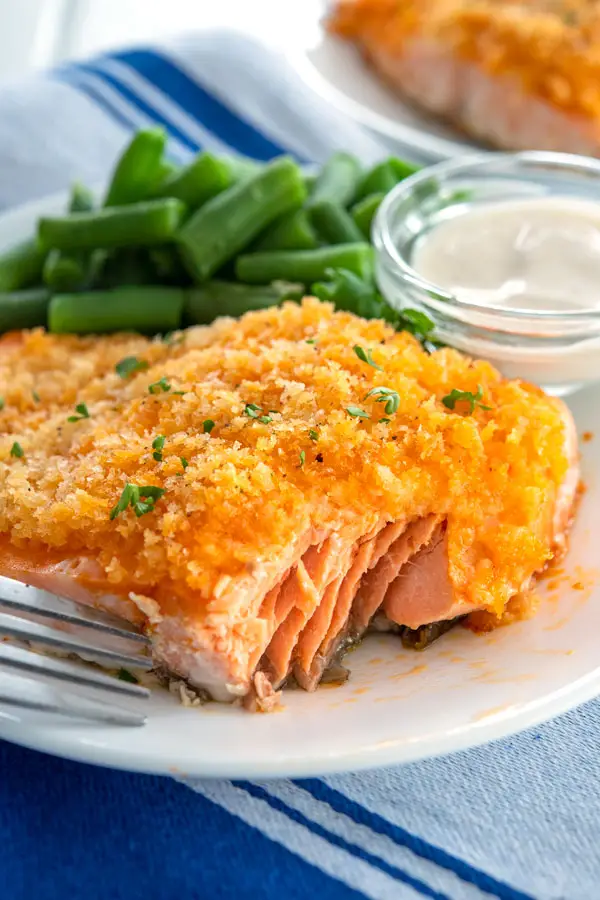 Buffalo Salmon with a bite missing